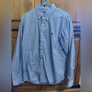 POLO RALPH LAUREN BUTTON UP DRESS SHIRT